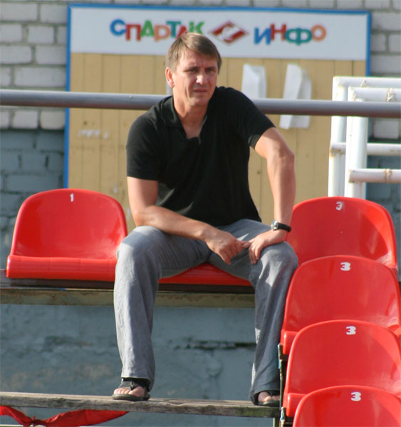 На матче присутствовал Сергей Первушин