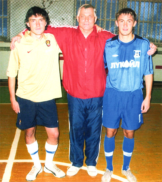 Валерий Шарапов с Юрием Жирковым и Дмитрием Астаховым
