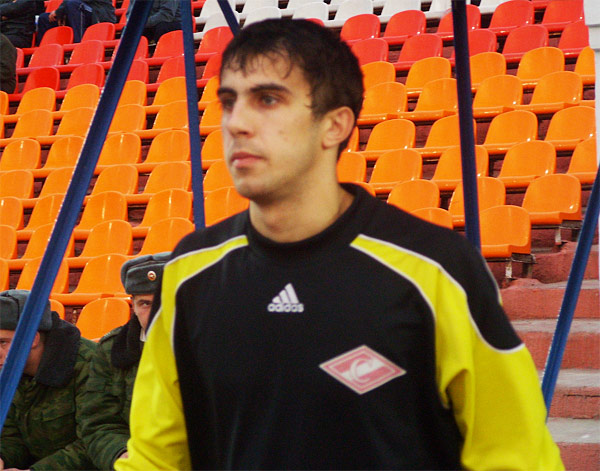 Дмитрий Ермаков перед игрой