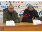 Геннадий Матвеев и Алексей Петрушин на пресс-конференции