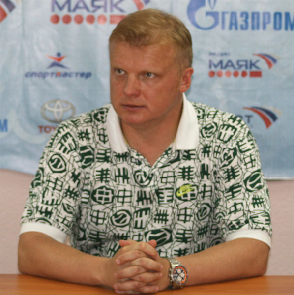 Тренер "Русичей" Сергей Кирьяков