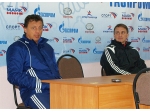 Валерий Шмаров и Сергей Первушин на пресс-конференции